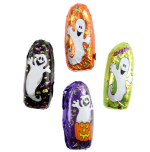 Madelaine Halloween Milk Chocolate Foiled Mini Ghosts 5lb